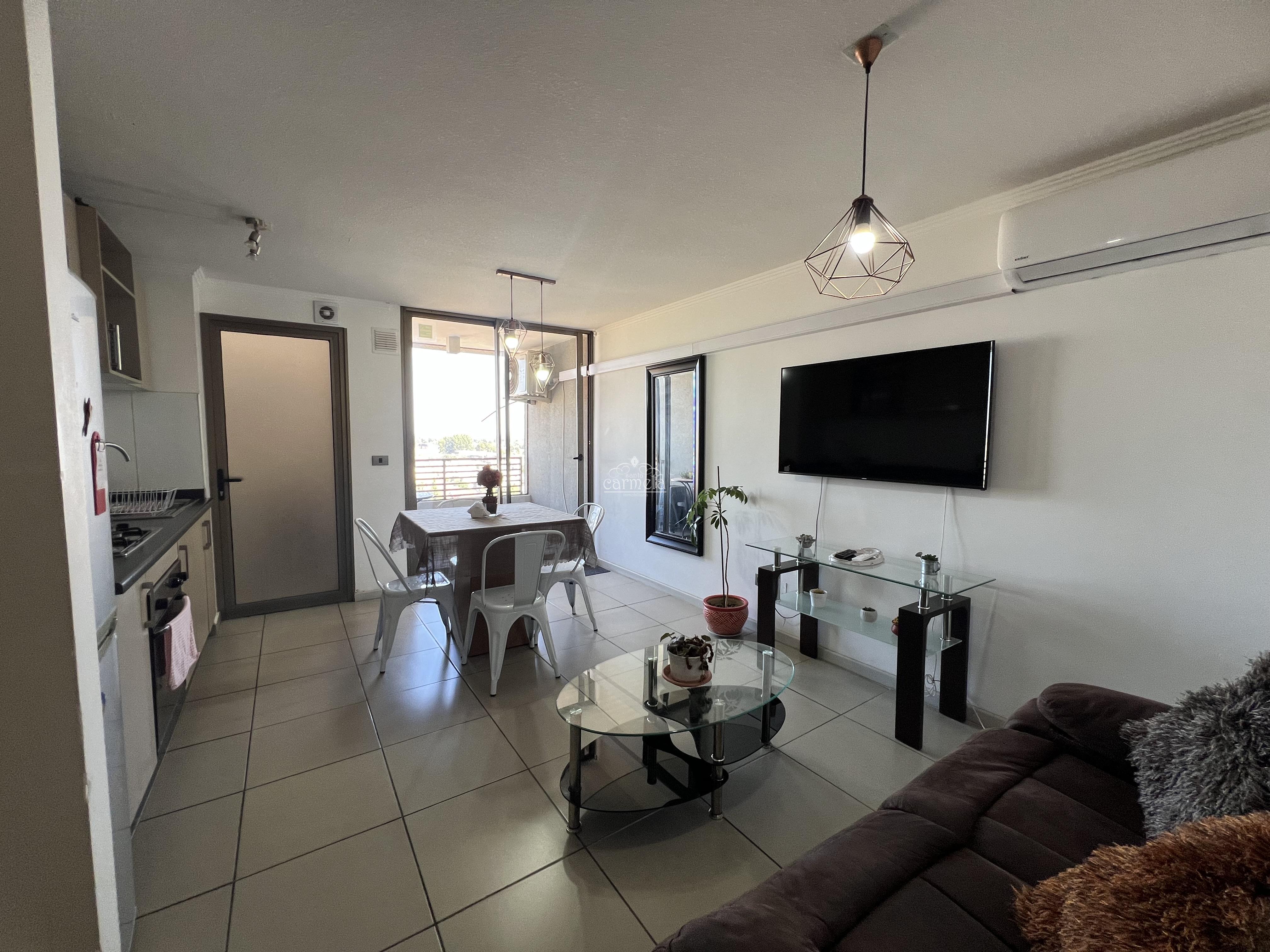 SE ARRIENDA DEPARTAMENTO - COMPLETAMENTE AMOBLADO - CONDOMINIO LAS ORQUIDEAS - LOS ANGELES